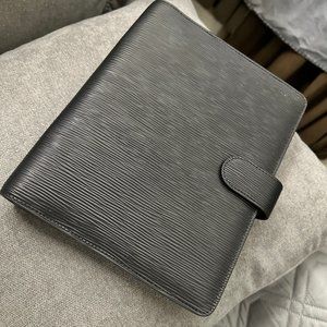 Cloth & Paper 6-Ring Leather Agenda